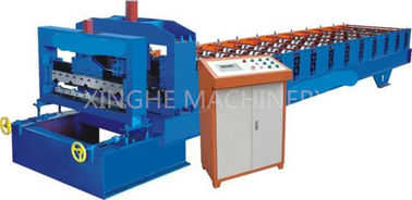Cina Easy Operating Automatic Roll Forming Machines Untuk 840mm Antique Glazed Tile pemasok